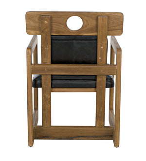 Noir Buraco Arm Chair, Teak