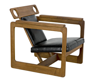 Noir Buraco Relax Chair, Teak