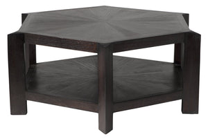 Noir Yehuda Large Side Table, Sombre Finish