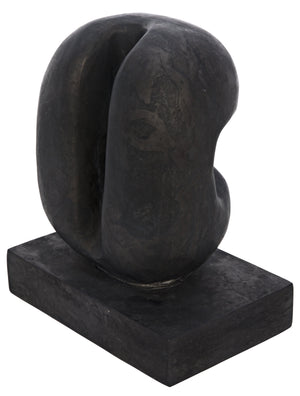 Noir Juno Sculpture, Black Marble