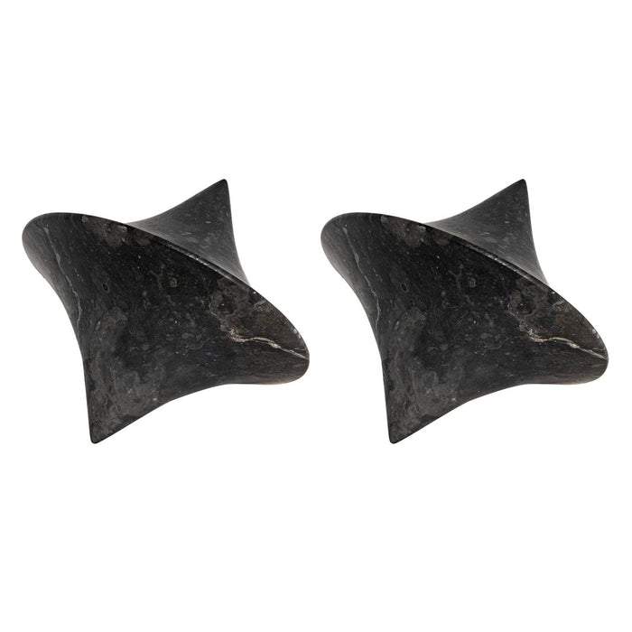 Noir Simone Object, Set Of 2