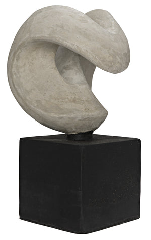 Noir Nobuko Sculpture, Fiber Cement