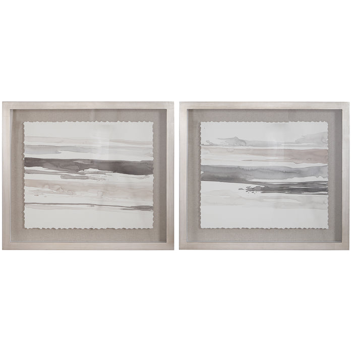 Uttermost Neutral Landscape Framed Prints, Set/2
