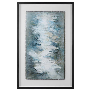 Uttermost Lakeside Grande Framed Abstract Print