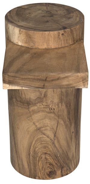 Noir Tabula Side Table, Munggur Wood