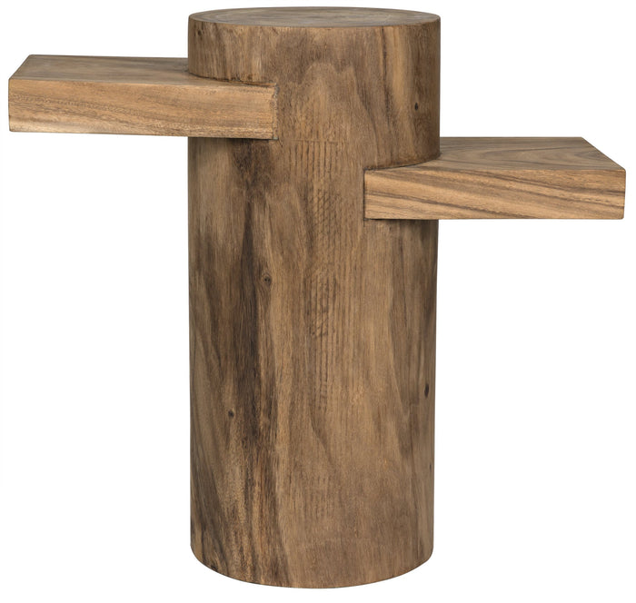 Noir Tabula Side Table, Munggur Wood