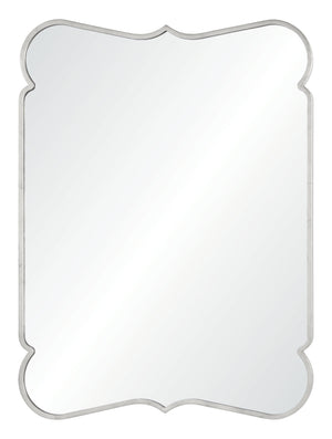 Barclay Butera for Mirror Home Antiqued Silver Leaf Iron Mirror