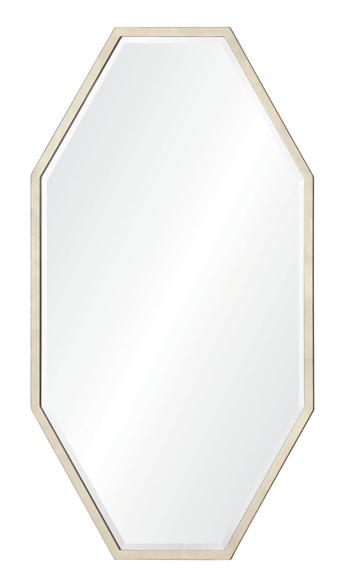 Barclay Butera for Mirror Home Antiqued Silver Leaf Mirror