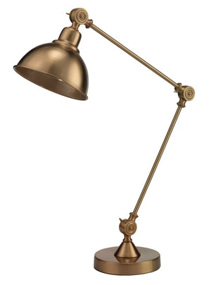 Jamie Young Wallace Table Lamp in Antique Brass