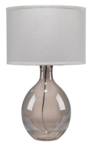 Jamie Young Juliette Table Lamp in Grey Glass