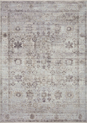 Loloi Bonney Power Loomed Stone / Charcoal Rug