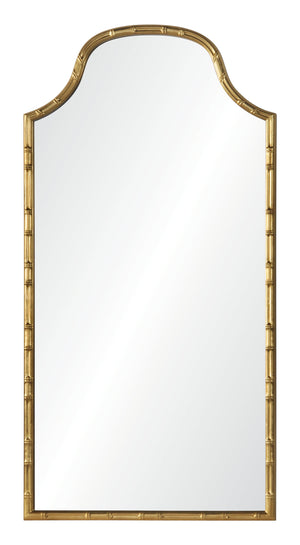 Celerie Kemble for Mirror Home Aged Gold Leaf Mirror