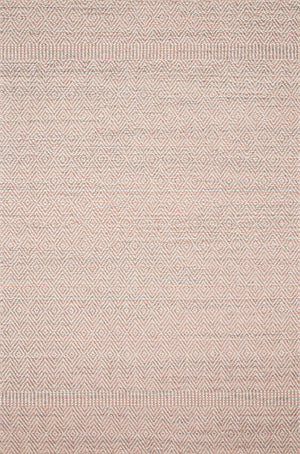 Loloi Cole Power Loomed Blush / Ivory Rug