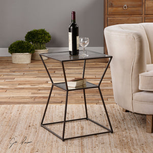 Uttermost Auryon Iron Accent Table