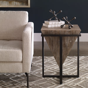 Uttermost Bertrand Wood Accent Table