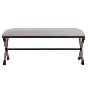 Uttermost Firth Oatmeal Bench