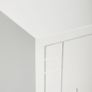 Uttermost Stockholm White 2 Door Cabinet