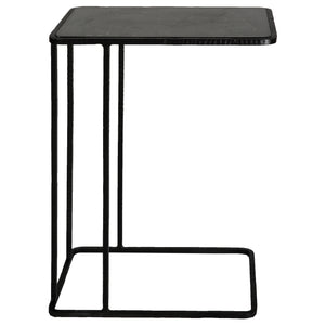 Uttermost Cavern Stone & Iron Accent Table