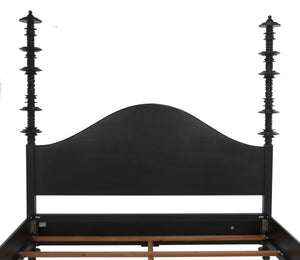 Noir Ferret Bed, Eastern King, Pale