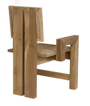 Noir Fatima Chair, Teak