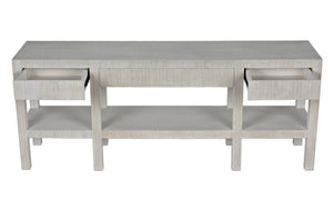 Noir Conrad Console, White Wash