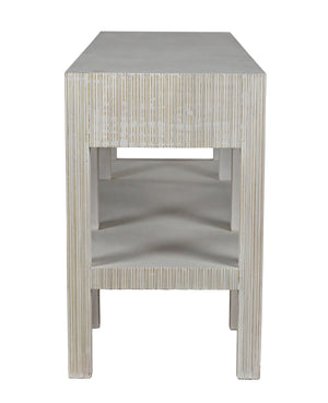 Noir Conrad Console, White Wash