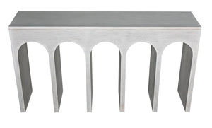 Noir Bridge Console, White Wash