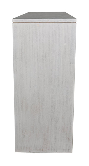 Noir Bridge Console, White Wash