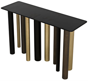 Noir Tessio Console, Metal