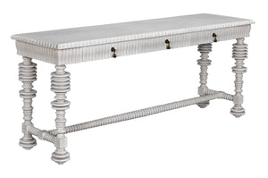 Noir Portuguese Console, White Wash