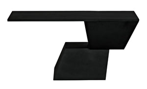 Noir Pieta Console, Black Steel