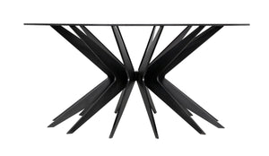 Noir Spider Coffee Table, Black Metal