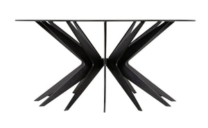 Noir Spider Coffee Table, Black Metal