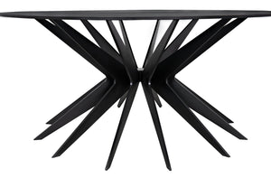 Noir Spider Coffee Table, Black Metal