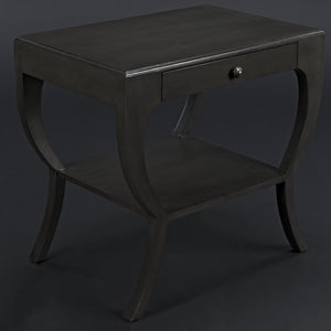 Noir Maude Side Table, Pale