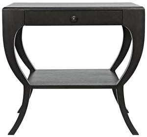 Noir Maude Side Table, Pale