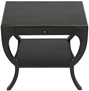 Noir Maude Side Table, Pale