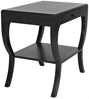 Noir Maude Side Table, Pale