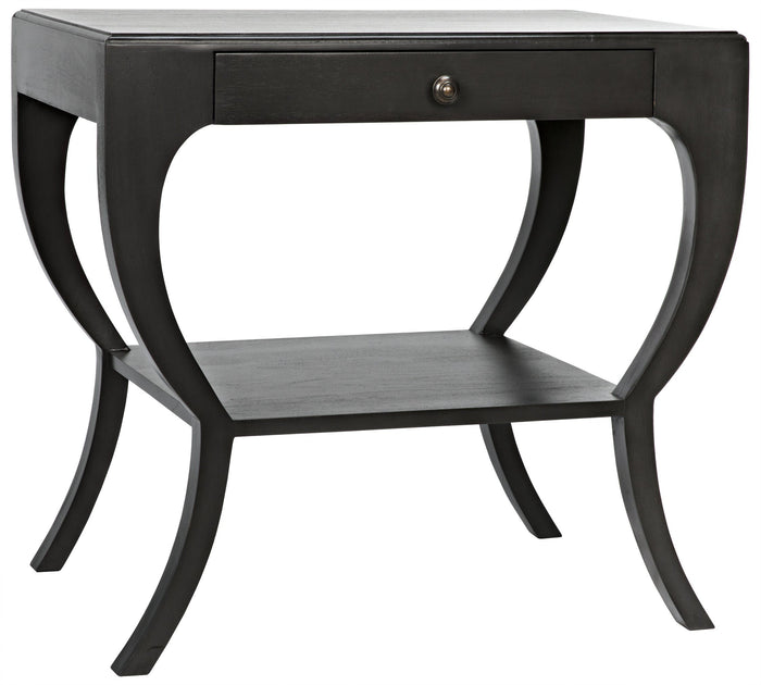 Noir Maude Side Table, Pale