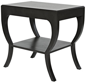 Noir Maude Side Table, Pale