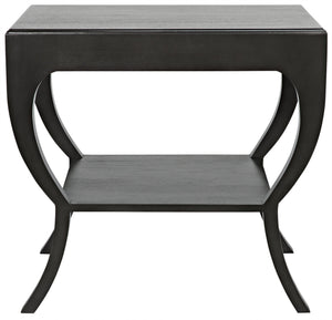 Noir Maude Side Table, Pale