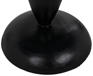 Noir Adonis Side Table, Hand Rubbed Black