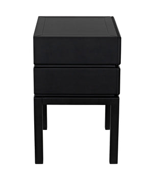 Noir Andras Side Table, Black