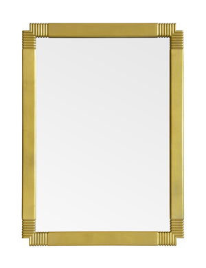 Jamie Drake for Mirror Home Cosmo Gold Leaf Mirror