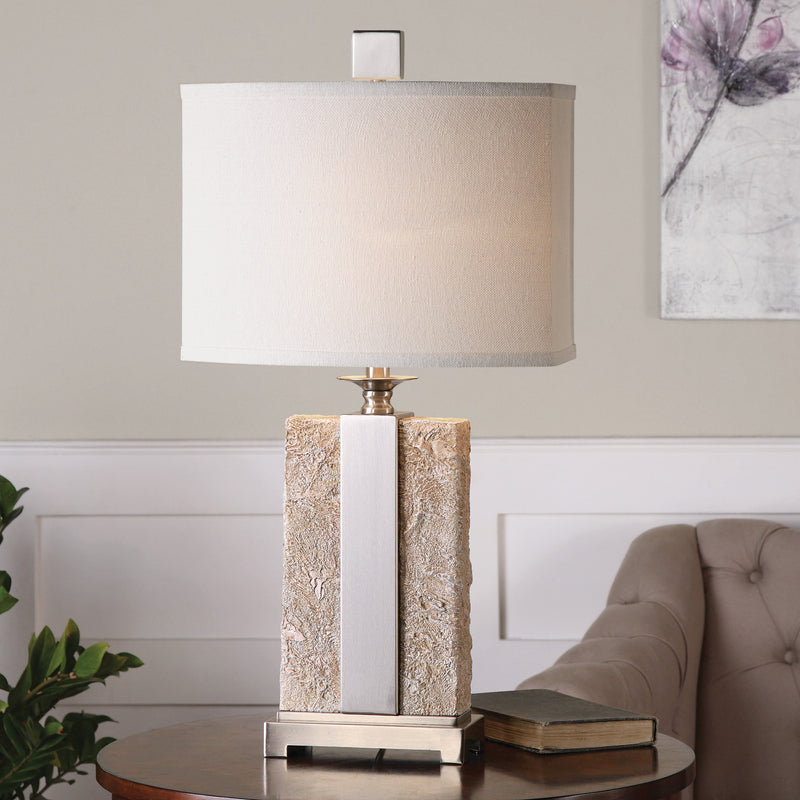 Uttermost Bonea Stone Ivory Table Lamp – eCTURE