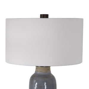 Uttermost Vicente Slate Blue Table Lamp