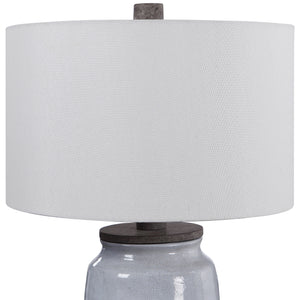 Uttermost Dimitri Light Blue Table Lamp