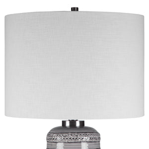 Uttermost Alenon Light Gray Table Lamp