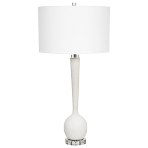Uttermost Kently White Marble Table Lamp