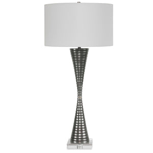 Uttermost Renegade Ribbed Iron Table Lamp